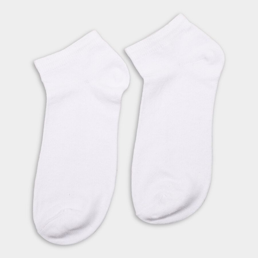 Men's Socks (Pack of 3), काला, large