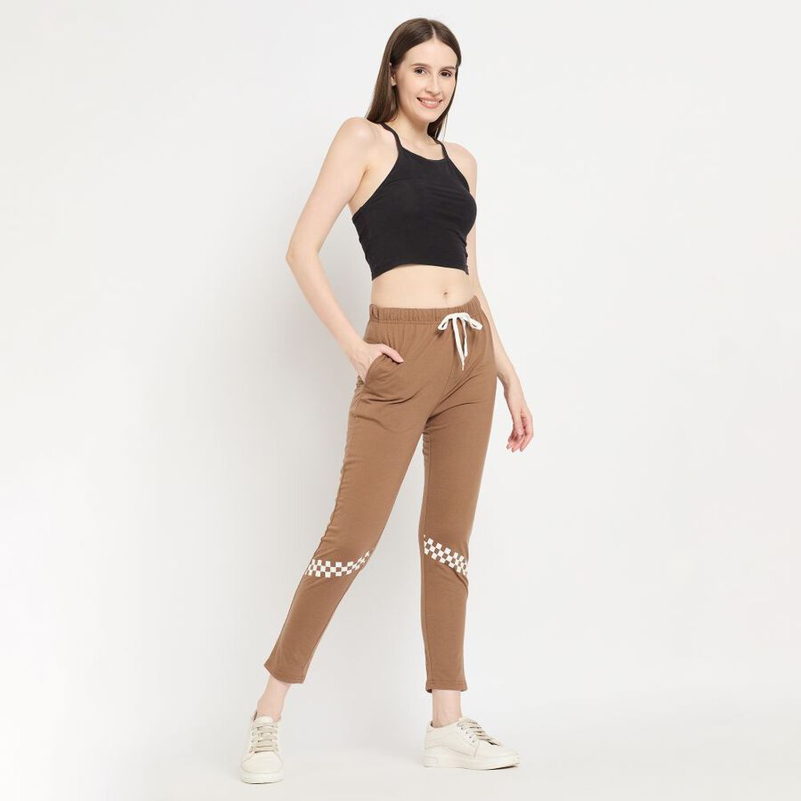 Ladies' Track Pants, Brown, large image number null