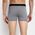 Men's 100% Cotton Trunks, Light Grey, small
