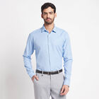 Printed Formal Shirt, Light Blue, small image number null