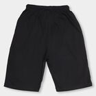 Boys' Jet Black Cross Pocket Jamaican Shorts, Black, small image number null