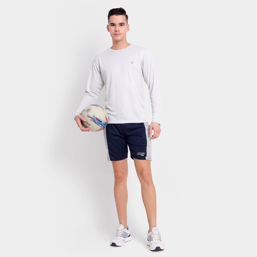 Men's Bermudas, Navy Blue, large image number null