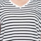 Stripes Nighty, सफ़ेद, small image number null