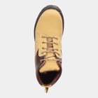 Men Solid Lace-Ups Casual Shoes, Beige, small image number null
