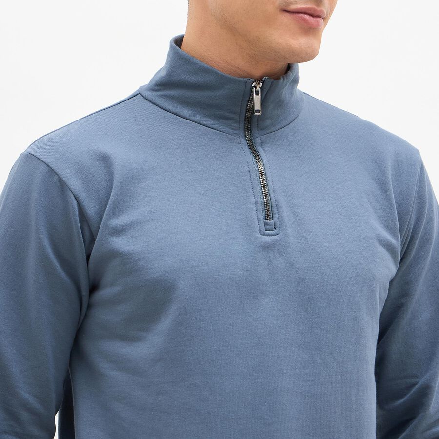 Men's Sweatshirt, Teal Blue, large image number null