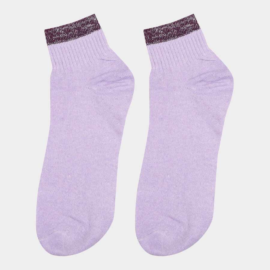 Stripes Socks, Purple, large image number null