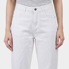 Ladies' Jeans, White, small
