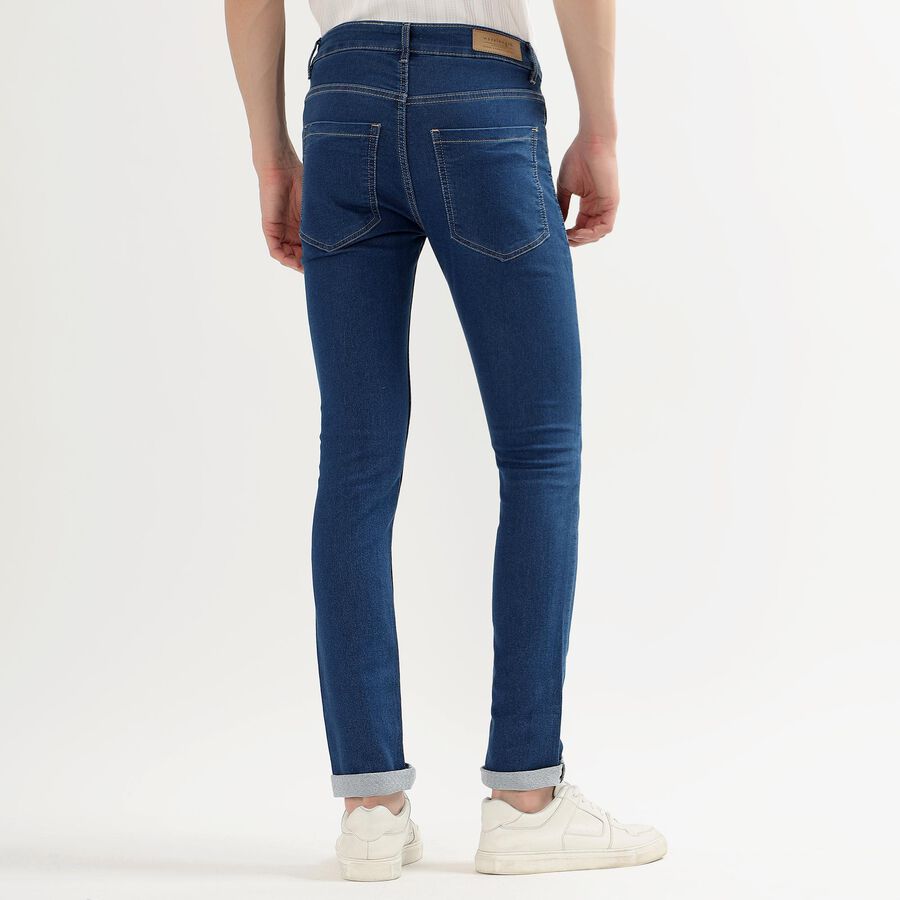 Men's Skinny Jeans, Mid Blue, large image number null