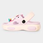 Girls' Lavender Slip-On Back Strap Clog Sandals, Lilac, small