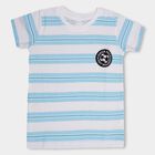 Boys' 100% Cotton Half Sleeves T-Shirt , Light Blue, small image number null
