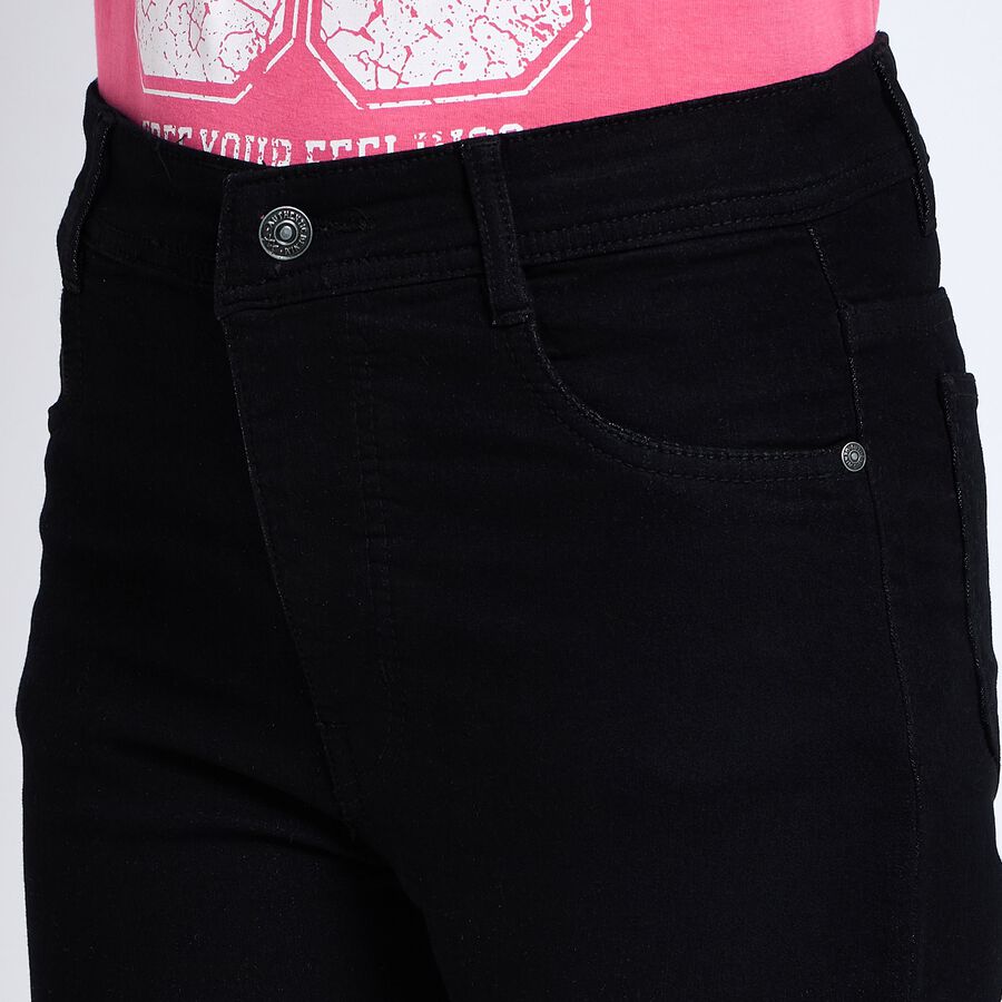 Ladies' Jeans , Black, large image number null
