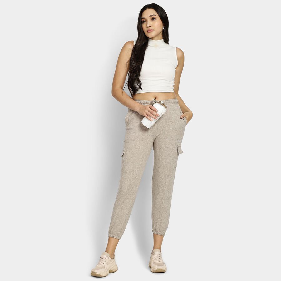 Ladies' Track Pants, भूरा, large image number null