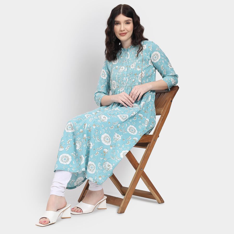 Ladies' Kurta , Light Blue, large image number null