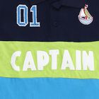 Boys' Knit Baba Suit, नेवी ब्लू, small image number null