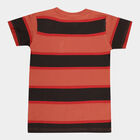 Boys Cotton T-Shirt, भूरा, small image number null