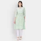Ladies' Kurta , हल्का हरा, small image number null