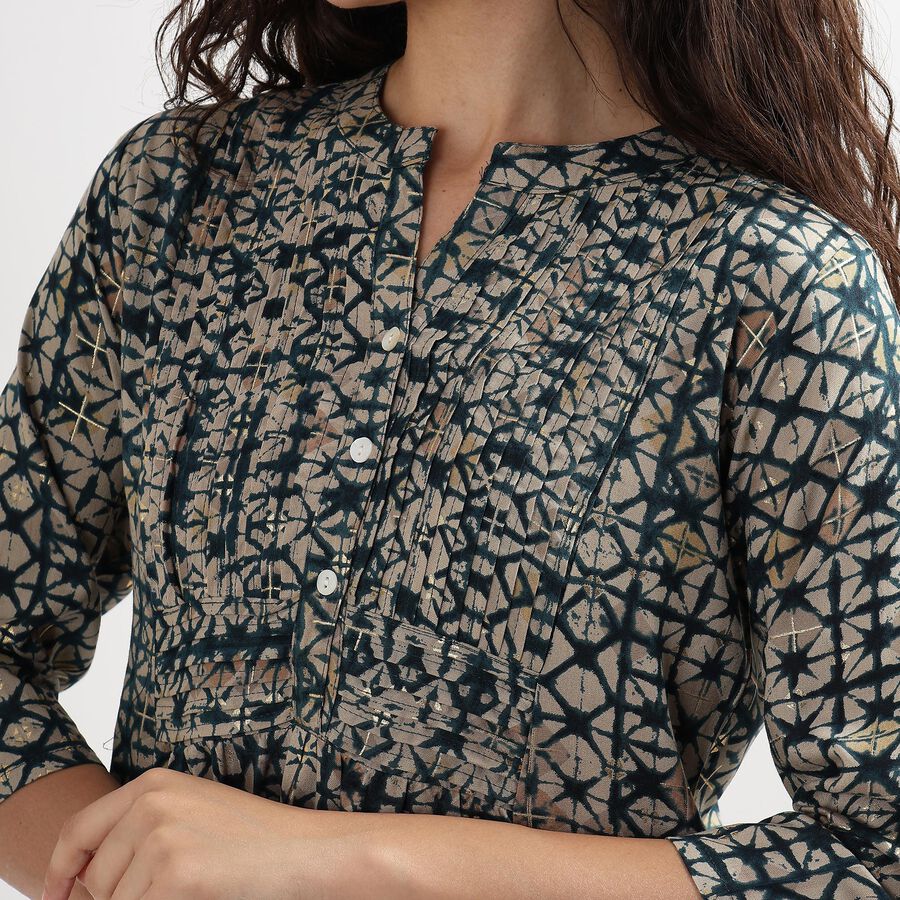 Ladies' Kurta , टील ब्लू, large image number null