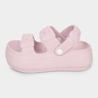 Women's Soft Pastel Pink Mule Slippers, Lilac, small