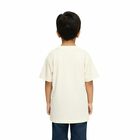 Boys' Off-White Cotton Crew Neck Casual T-Shirt, ऑफ व्हाइट, small image number null