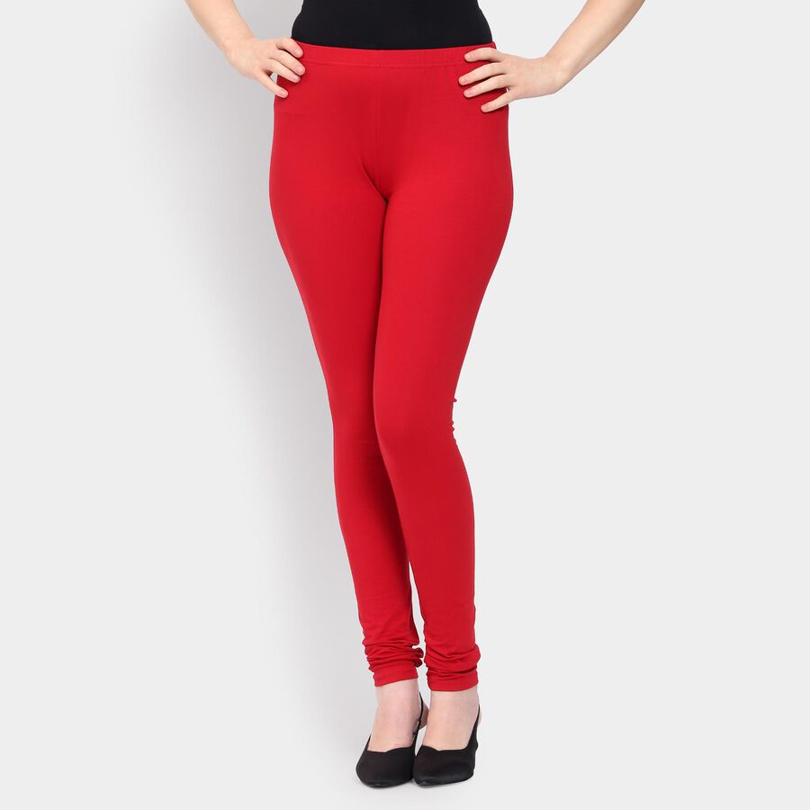 Ladies' Churidar, Red, large image number null