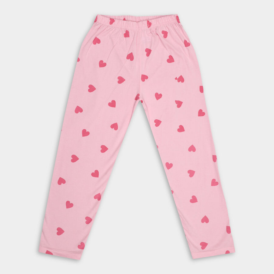 Girls' Pyjamas, Light Pink, large image number null