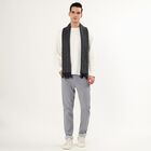 Men's Muffler, काला, small image number null