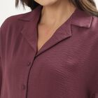 Women's Soft Dusty Pink Geometric Printed Co-ord Set, Light Pink, small