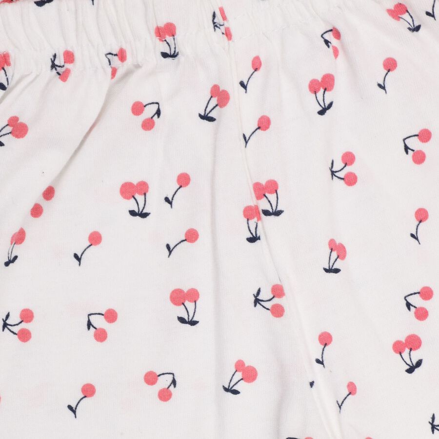 Infant Girls' 100% Cotton Short Set , Pink, large image number null