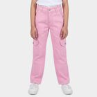 Girls' Jeans, Light Pink, small