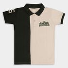 Boys' 100% Cotton Half Sleeves T-Shirt , Beige, small image number null