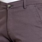 Cross Pocket Slim Fit Trousers, Dark Grey, small image number null
