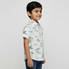 Boys' 100% Cotton Casual Shirt, Light Blue, small image number null