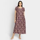 Ladies' Nighty, बैंगनी, small image number null