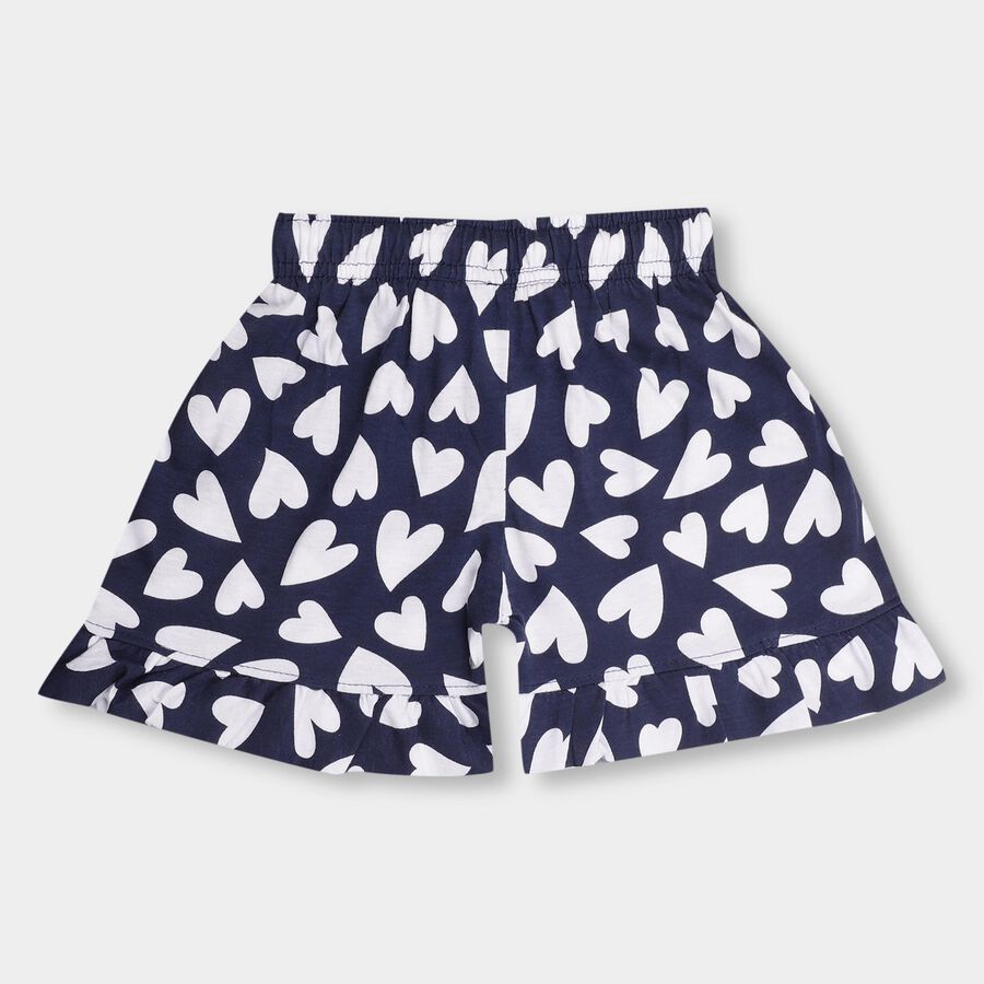 Girls' Shorts, Navy Blue, large