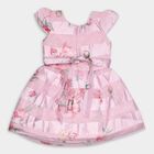 Girl's Frock, Light Pink, small image number null