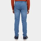 Boys Blue Slim Fit Jeans, Mid Blue, small