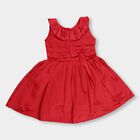 Girls' Frock , Red, small image number null