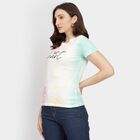 Ladies' Cotton Round Neck T-Shirt, Pink, small image number null