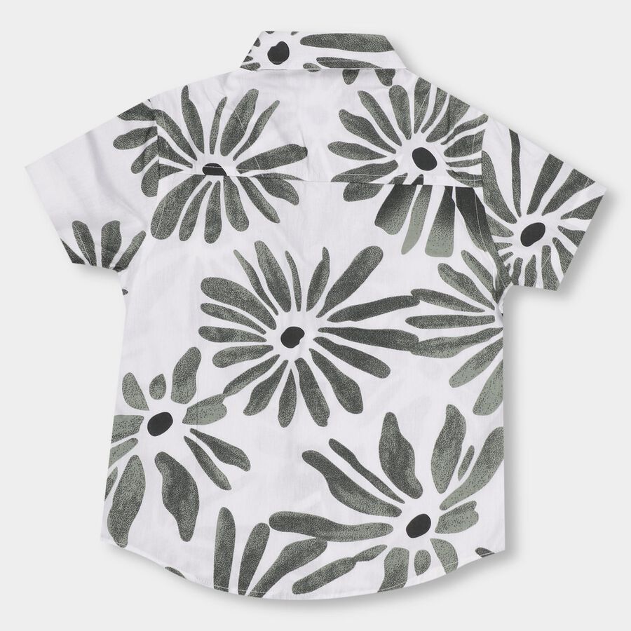 Boys' Casual Shirt, White, large image number null