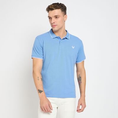 Men's Collared Half Sleeves T-Shirt