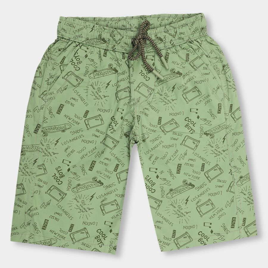 Boys' 100% Cotton Jamaicans , Light Green, large image number null