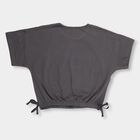 Girls' T-Shirt , चारकोल, small image number null