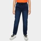 Boys' Jeans, मध्यम नीला, small