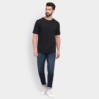 Men's Slim Fit Jeans , गहरा नीला, small image number null