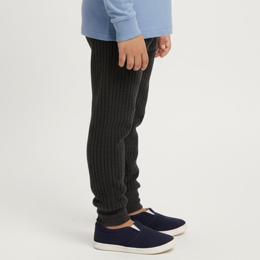 Boys' Thermal Lower, चारकोल, large image number null