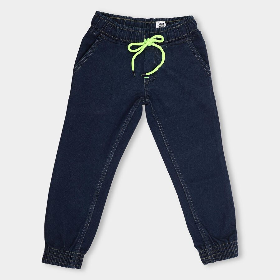Boys' Jeans , Dark Blue, large image number null
