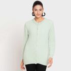 V Neck Cardigan, Light Green, small image number null