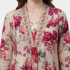 Women's Light Pink Floral Printed Ethnic Set, Light Pink, small