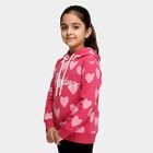 Girls' Sweatshirt, Fuchsia, small image number null