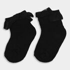 Infants' Socks (Pack of 2), Black, small image number null